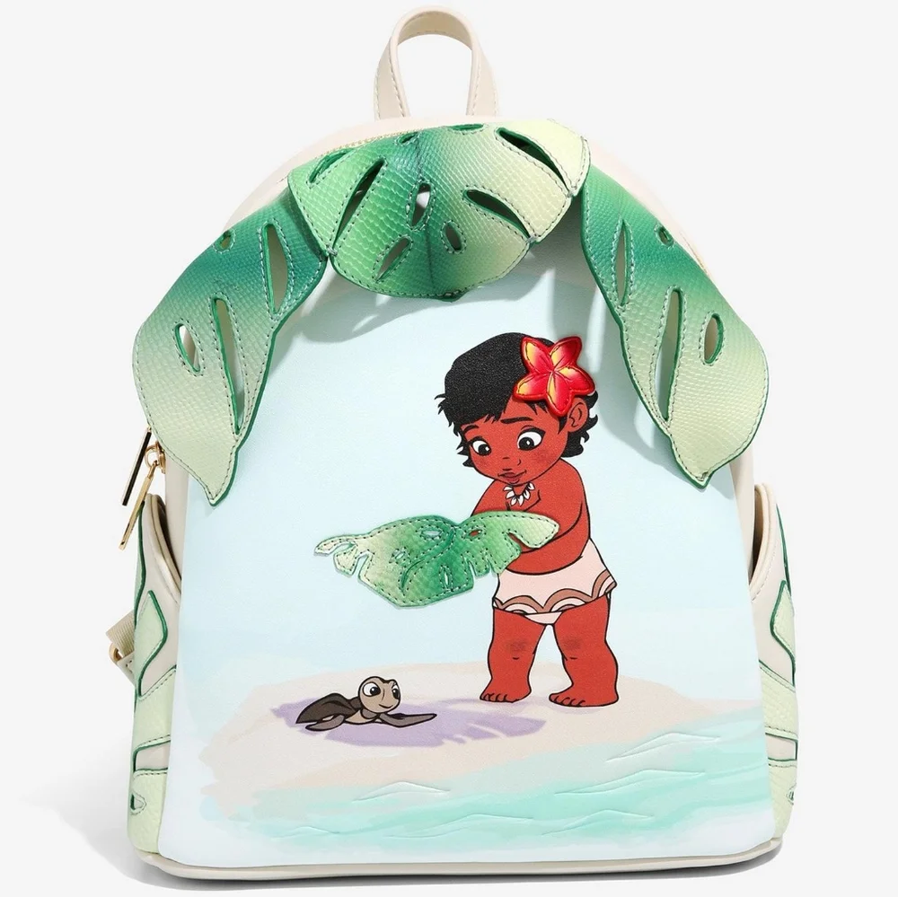 Danielle Nicole Disney Moana Baby Moana with Monstera Mini Backpack - Picture 1 of 11